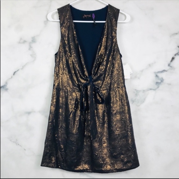 NEW Free People Paris Rock Sequined Mini Dress - Picture 2 of 7